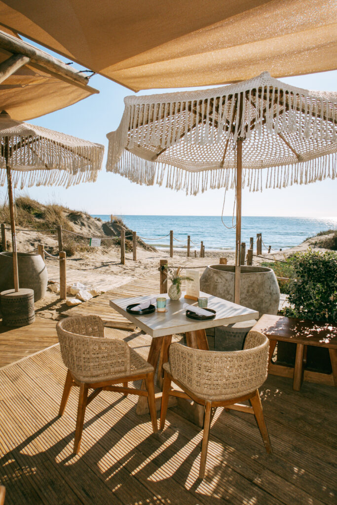 Dune Beach at the foot of the El Rosario urbanisation, East Marbella
